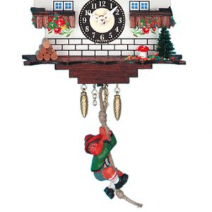 שעון קוקייה מיניאטורי היער השחור 018320/20SQ Engstler