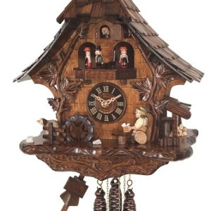 478QMT שעון קוקייה עם רקדניות וקוקייה