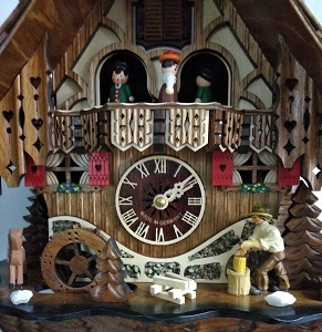 שעון קוקיה היער השחור ENGSTLER קווארץ