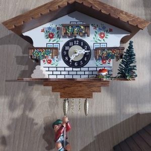 שעון קוקייה מיניאטורי היער השחור 018320/20SQ Engstler