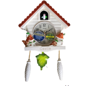 שעון קוקיה לחדר ילדים עם קוקיה מציצת