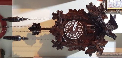 שעון קיר קוקייה דגם 6011 (צפו בסרטון ההדגמה) Pearl