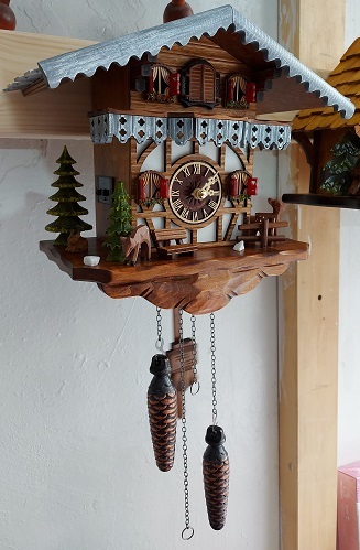 ⁦שעון קוקייה מהיער השחור ENGSTLER QM358⁩ – תמונה ⁦4⁩