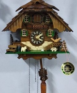 שעון קוקייה היער השחור BLACK FOREST תוצרת גרמניה 444QM Engstler